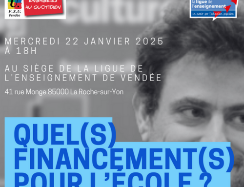 Débat : quel(s) financement(s) pour l’école ?